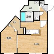 デイズ発寒南の間取り画像