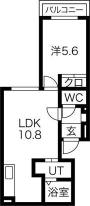 アイアール東札幌の間取り画像