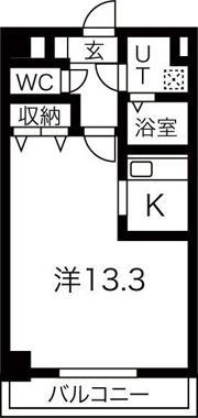 プロヴィデンス南平岸の間取り画像