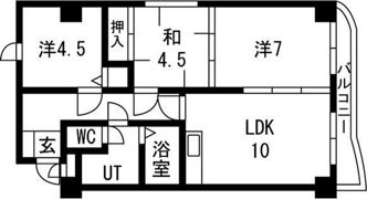 エスポワール28の間取り画像