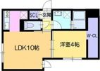 仮）ノーブル麻生の間取り画像