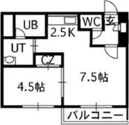 エポック南7条館の間取り画像