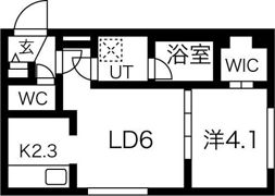 SASA南郷（ササ） 仮）南郷通9丁目南MSの間取り画像