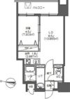 レジディア南一条イーストの間取り画像