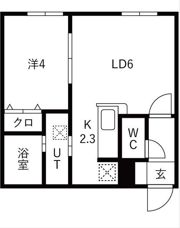 グランパーク札幌北の間取り画像