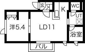 クレア6・5の間取り画像