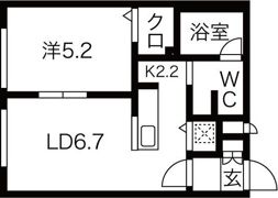 ブランノワールDECOの間取り画像