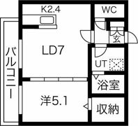 アヴェンタドール学園前の間取り画像