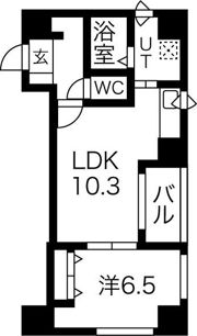 アンディール円山の間取り画像