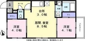 ボア ソルテ菊水EASTの間取り画像