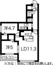 グランドサクセス南麻生の間取り画像