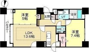 ラ・クラッセ札幌ステーションテラスの間取り画像