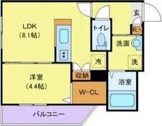 ノースプレミア大通北の間取り画像
