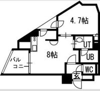 クラッセ円山 WESTの間取り画像