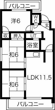 アートエリアSKの間取り画像