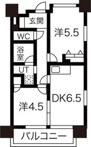 セザール南10条西の間取り画像
