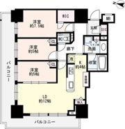 ザ・タワーズフロンティア札幌の間取り画像