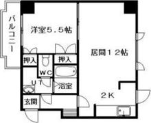 プラザ中島公園の間取り画像