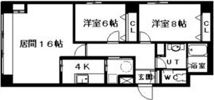 フェアフィールド中島公園の間取り画像