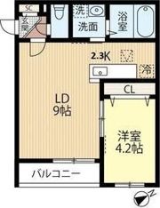 LIGARE ASABUの間取り画像