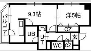 ノースアージュ中島公園の間取り画像