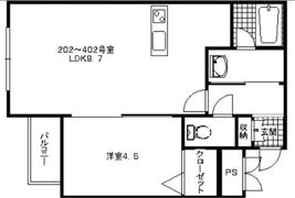 ドリホ麻生4丁目の間取り画像