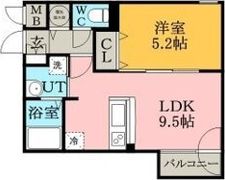 エリカーナ東札幌の間取り画像