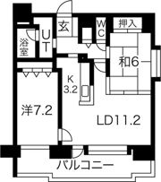 サンタの館裏参道の間取り画像