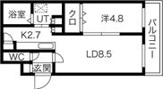LA・y’s（ラ・ワイズ）の間取り画像