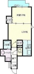 アルルIの間取り画像