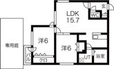 グラフローレの間取り画像