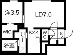 BLANC IRISの間取り画像