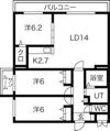 CEDAR SQUAREの間取り画像