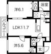 RITZ GRANDE 白石駅の間取り画像