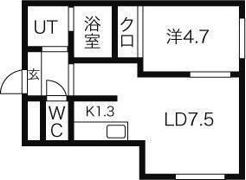 シェリエ平岸の間取り画像