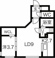 ラ・エスペランス麻生の間取り画像