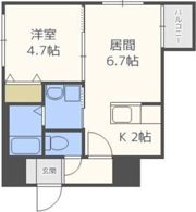 オルフィークの間取り画像