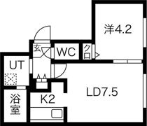 Rin南郷の間取り画像