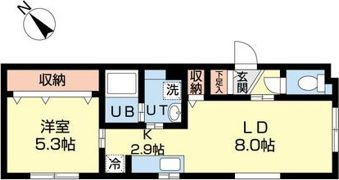 アルファグランメールの間取り画像