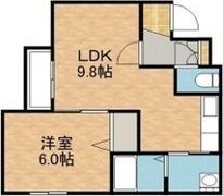 ヴィラ・コンフォート琴似の間取り画像