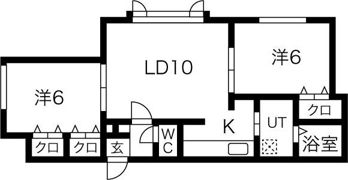 ランプロスの間取り画像