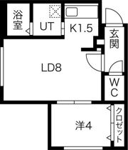 ラフィーネ豊平公園IIの間取り画像