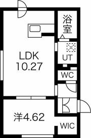 Y’s TSUKISAMU（ワイズ月寒）の間取り画像