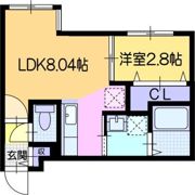 仮）ガルボ平岸の間取り画像