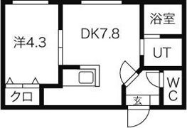 ライフステージ平岸南の間取り画像