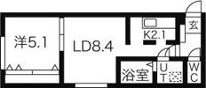 アクシズ171の間取り画像