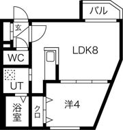 ミリオネールIIの間取り画像