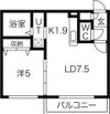 Lanai Residence琴似の間取り画像
