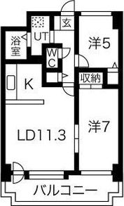 ブリーズ宮の沢Iの間取り画像