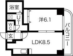 ローレル17の間取り画像